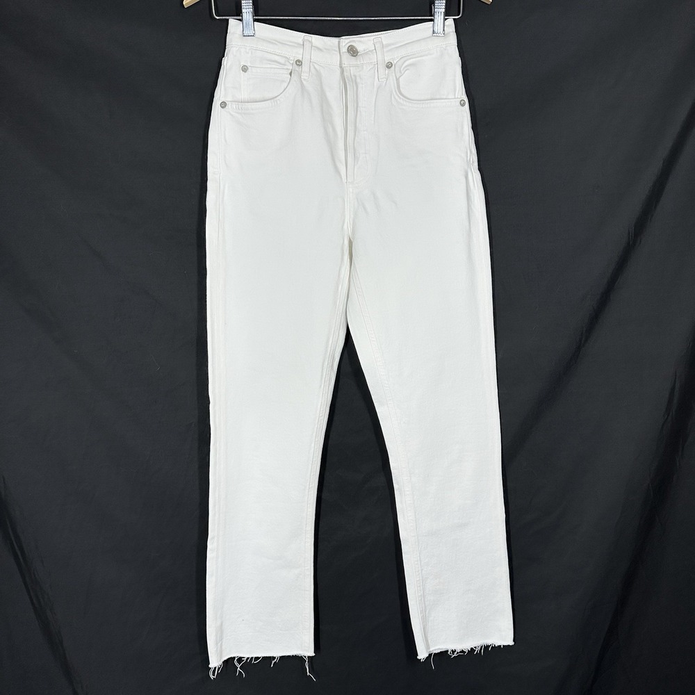Agolde Riley High Rise Straight Crop Jeans 26x26